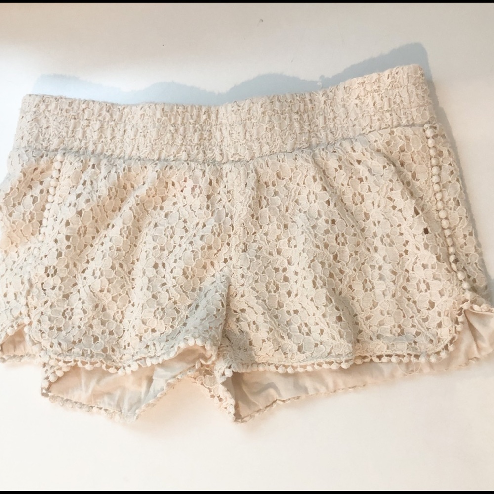Lace shorts